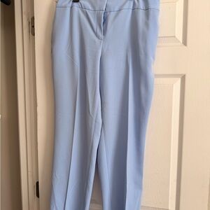 Kasper Light Blue Tailored Dress Trousers